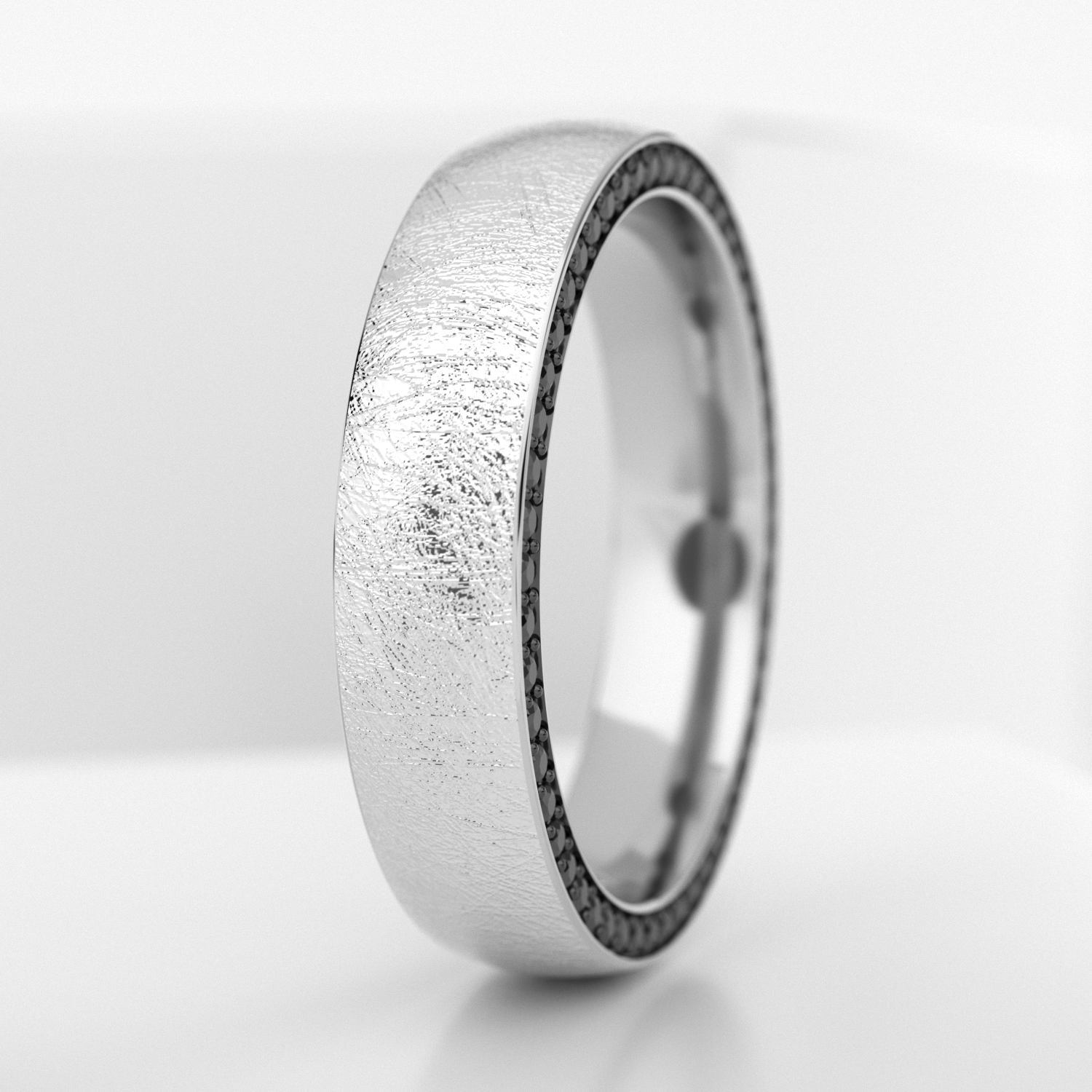 Обручальное мужское кольцо (726M)