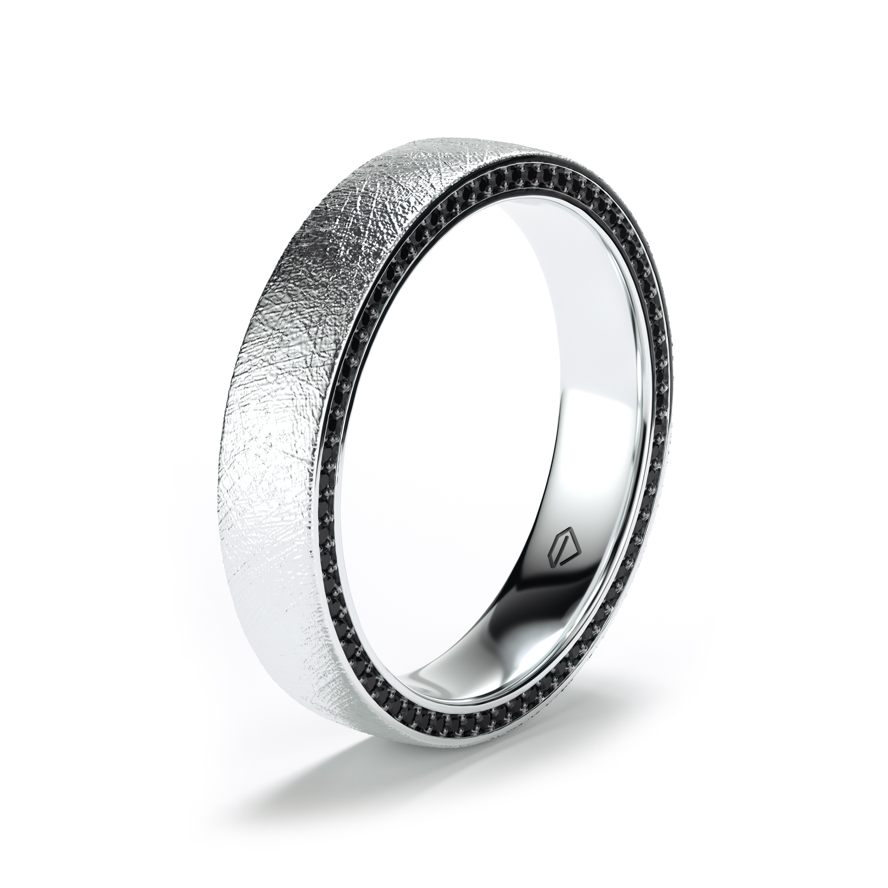 Обручальное мужское кольцо (733M)