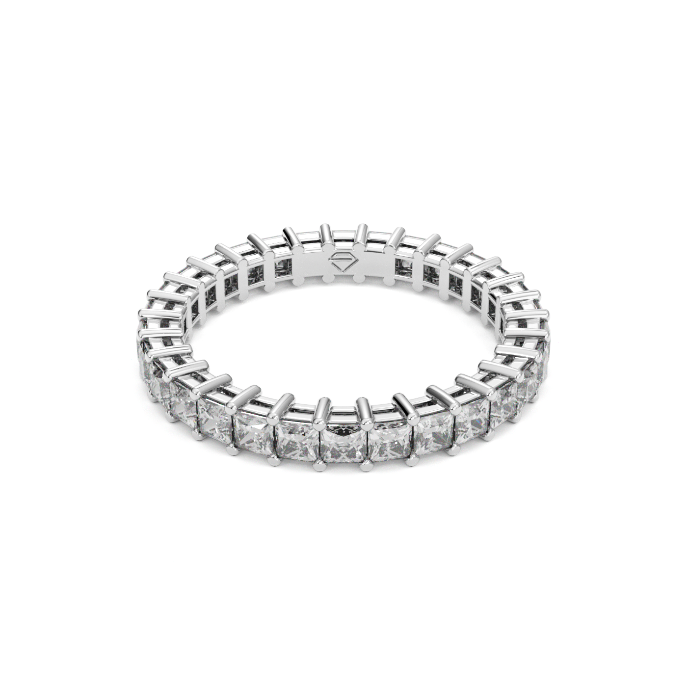 Одиночные обручальные кольца из платины (3015)